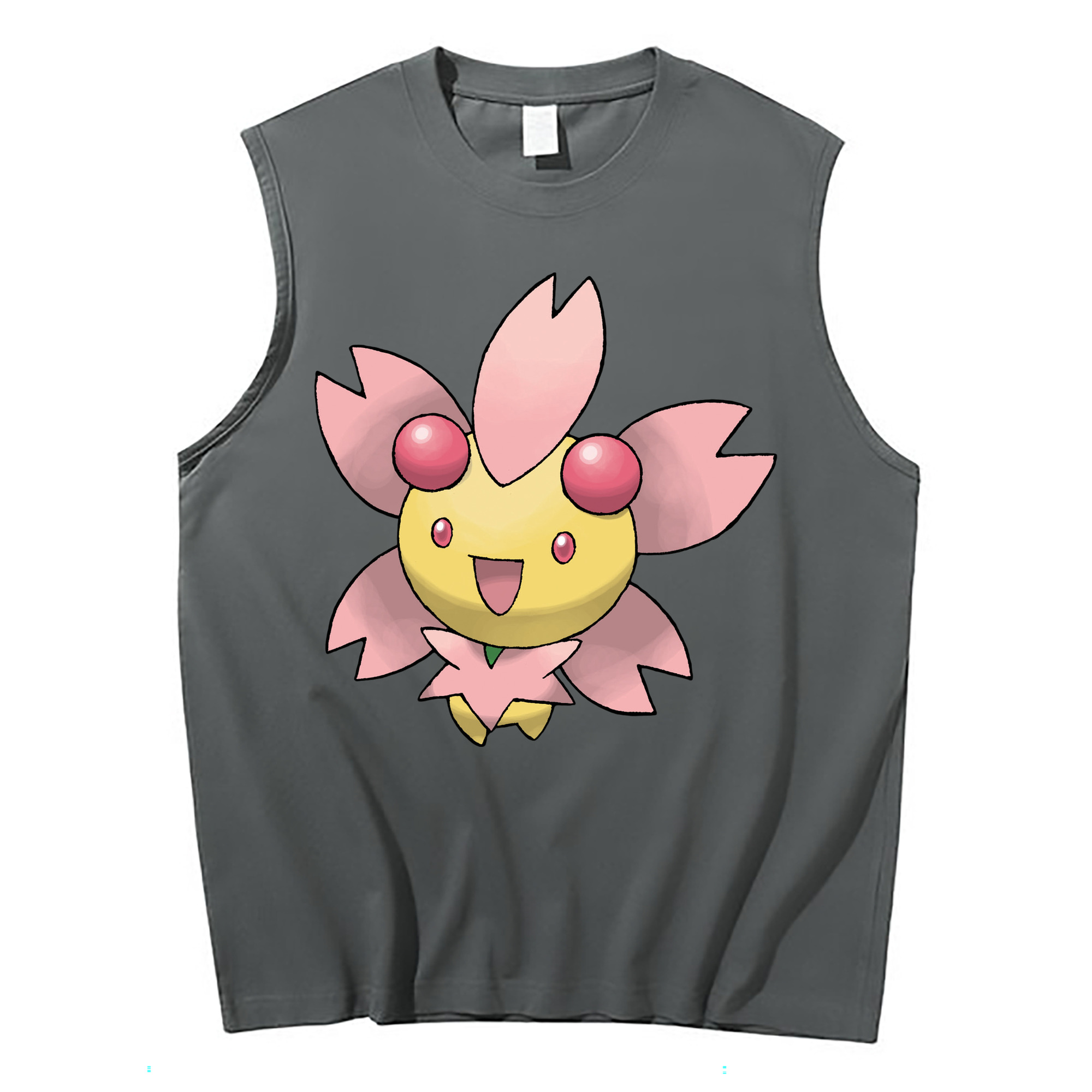 （画像用） ポケットモンスター Pokémon コットン100％タンクトップ（フロントプリント）